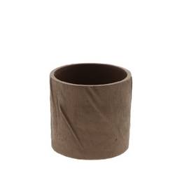 Keramik Übertopf Levi braun D14cm H13cm
