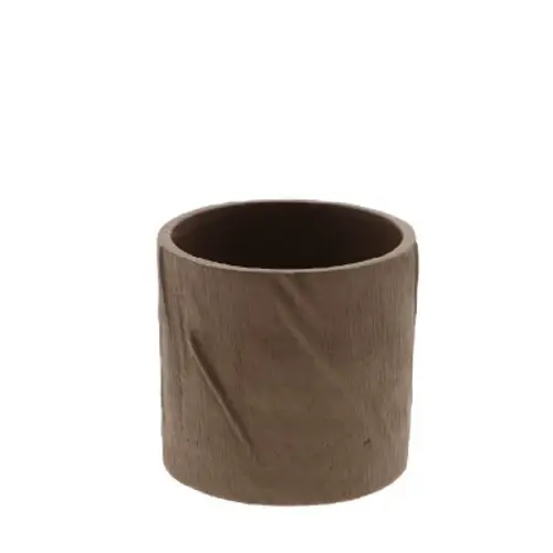 Keramik Übertopf Levi braun D14cm H13cm