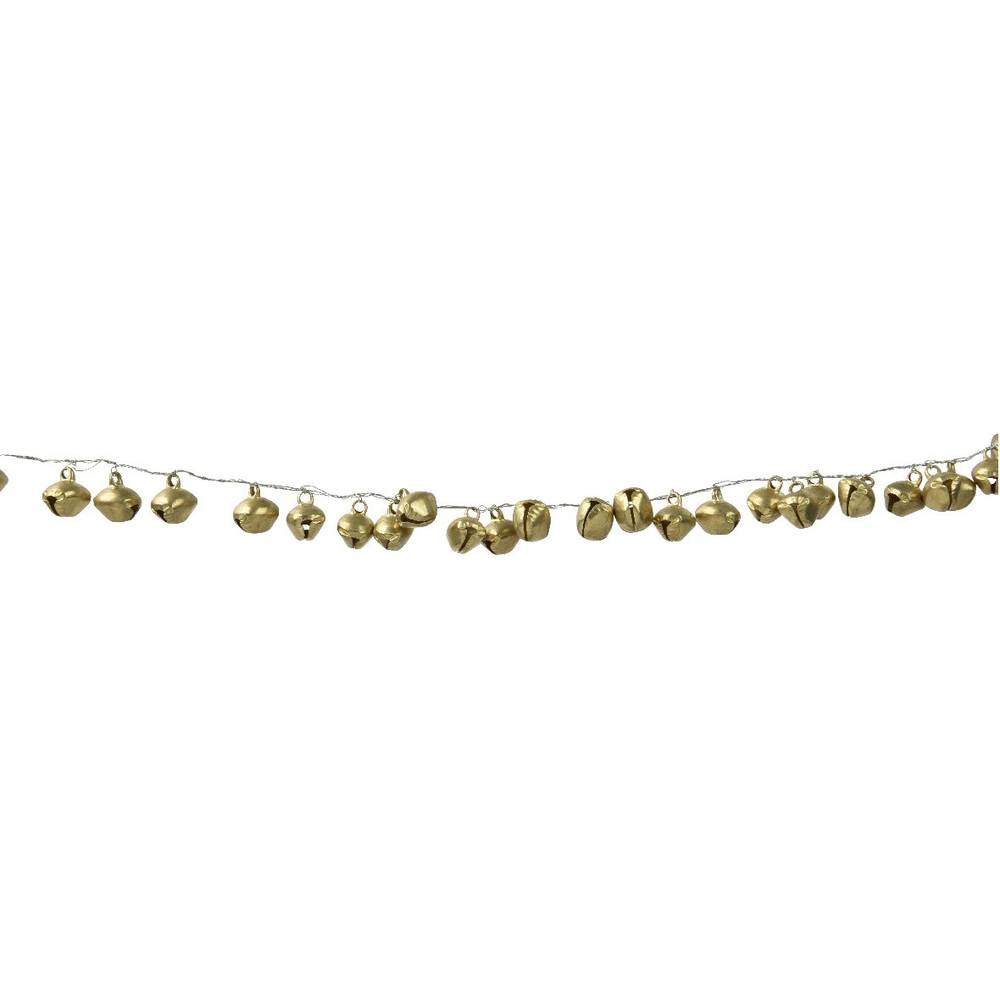 Girlande Glocke gold L102cm 