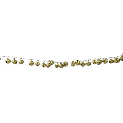 Girlande Glocke gold L102cm 