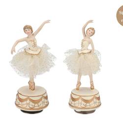 Deko Musikbox Ballerina mix 11x08x22cm