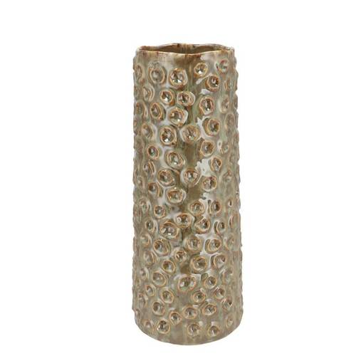 Keramik Vase Alora grün 17x17x36cm