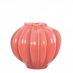 Keramik Vase Liva rosa D20cm H20cm