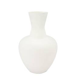 Eisen Vase Fiore  Texture weiss 33x33x50cm