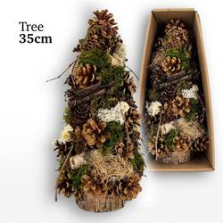 Baum natur H35cm