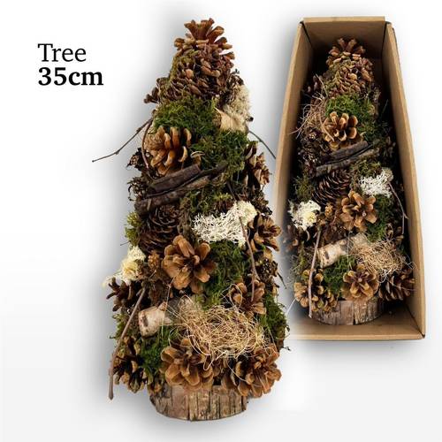 Baum natur H35cm