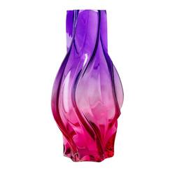 Glas Vase Shelby rosa D16.5cm H32cm  