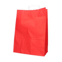 Tasche Papier rot 32/15x43cm