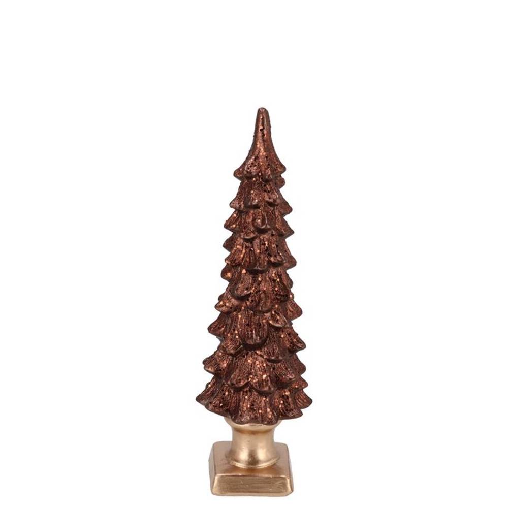 Deko Weihnachtsbaum Sia braun 08x08x24cm
