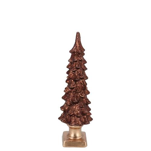 Deko Weihnachtsbaum Sia braun 08x08x24cm