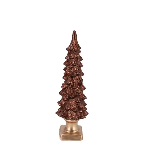 Deko Weihnachtsbaum Sia braun 08x08x24cm