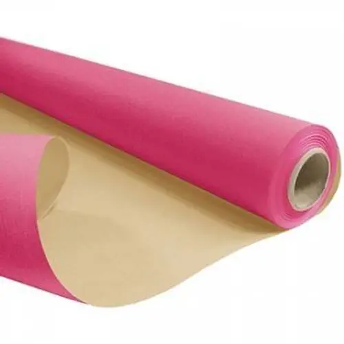 Papier Rolle 80cm braun/rosa 60gr 50m