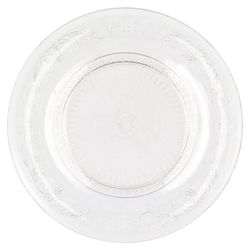 Glas Teller Kuchen D33cm H02cm