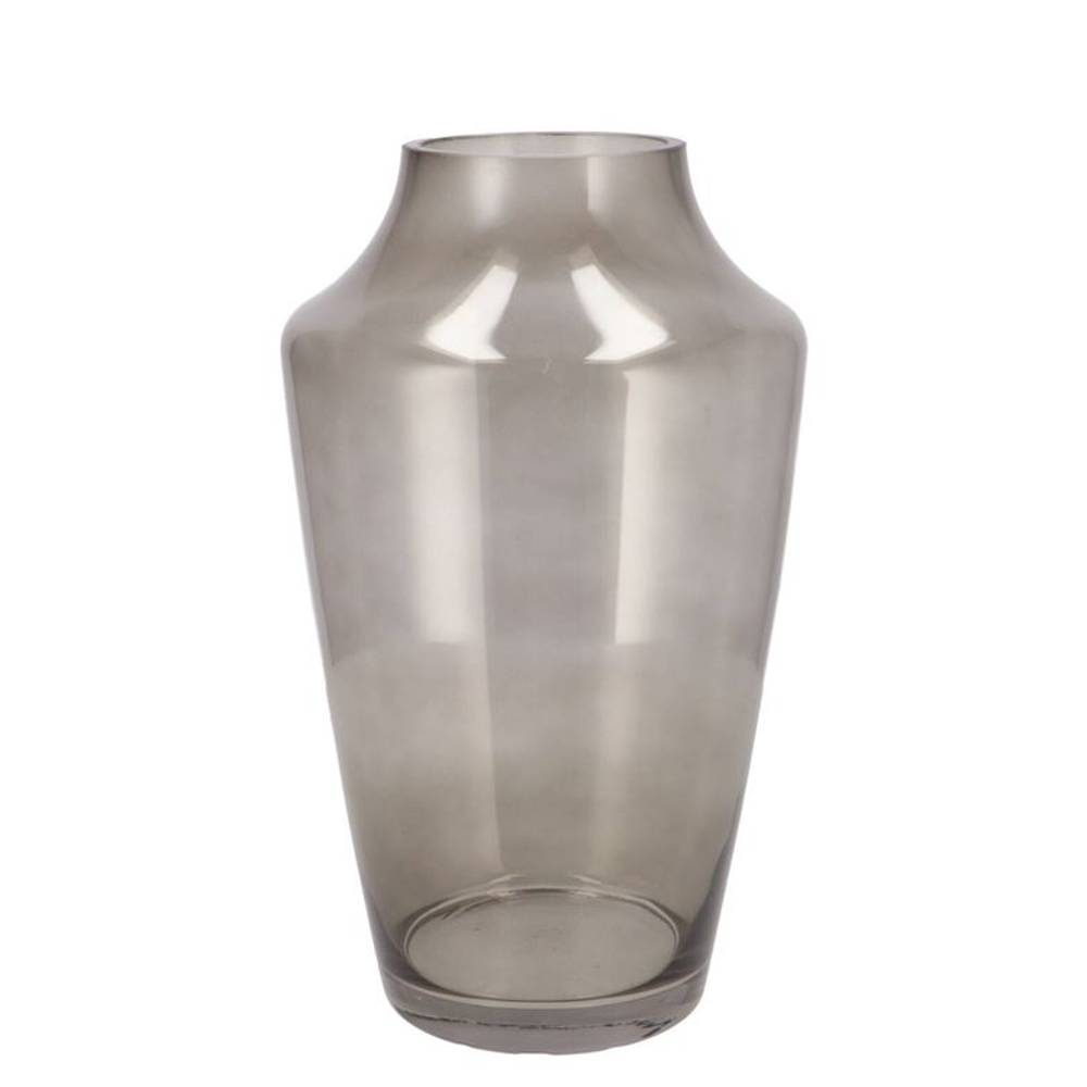 Glas Vase Filou grau D20cm H33cm