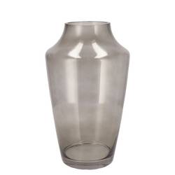 Glas Vase Filou grau D20cm H33cm