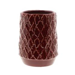 Keramik Vase Zaria rot D16.5cm H22cm