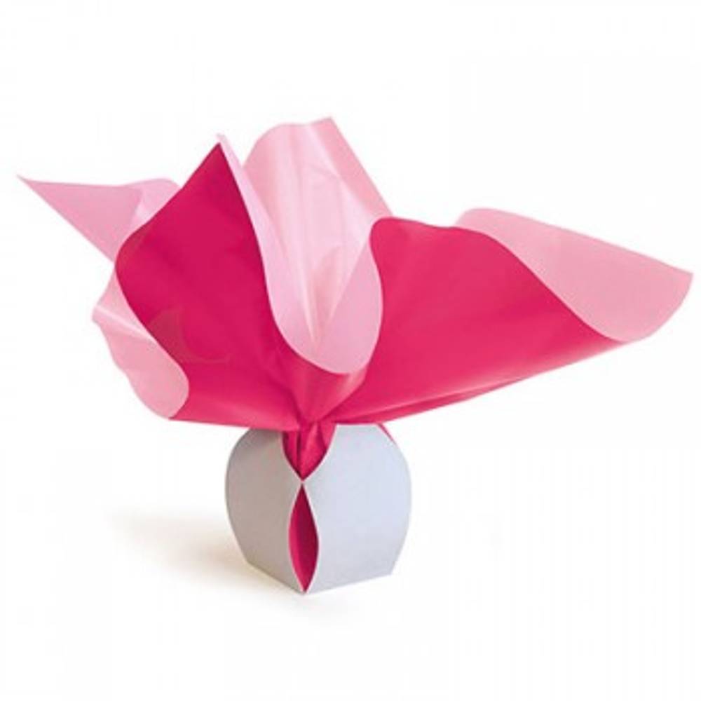 Party Deko Box Papier rosa 45cm