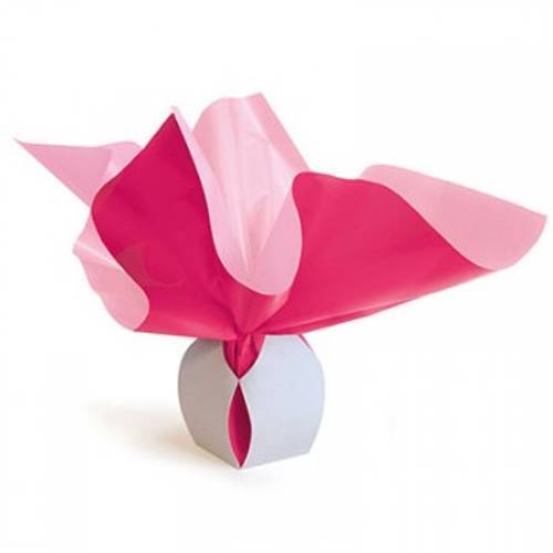 Party Deko Box Papier rosa 45cm