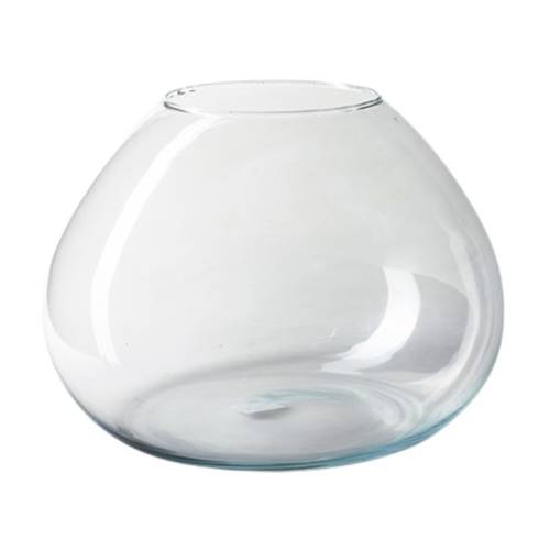 Glas Vase Dallas rund D30cm H22cm
