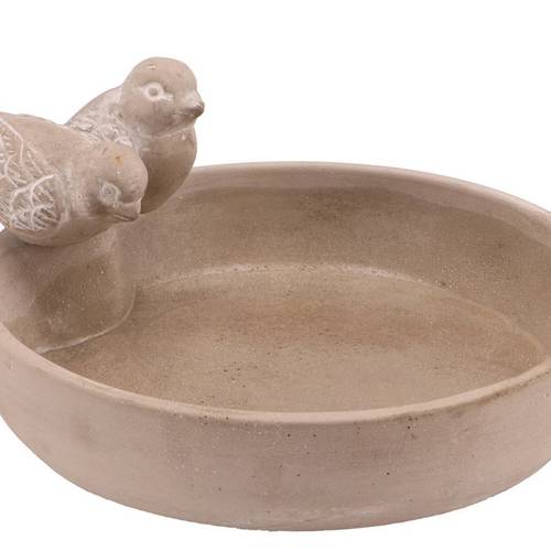 Vogelschale Beton D23cm H06cm