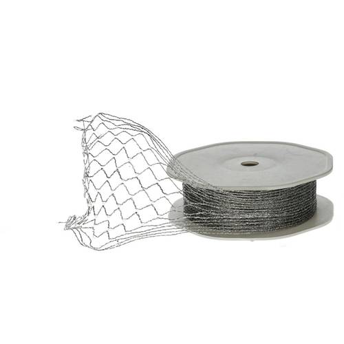 Band Stretschy silber 25/80mm 10m