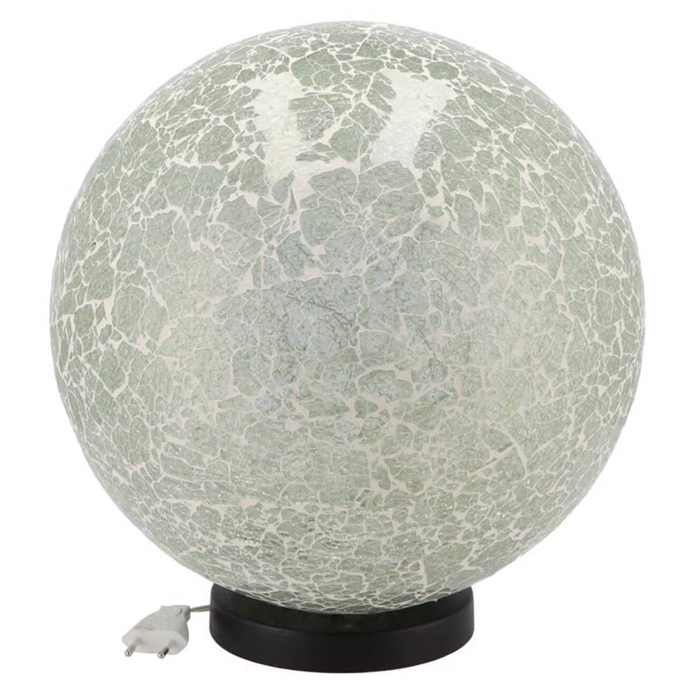 Glaskugel Mosaik beleuchtet D30cm 922615