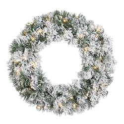 LED Kränze Schnee D50cm