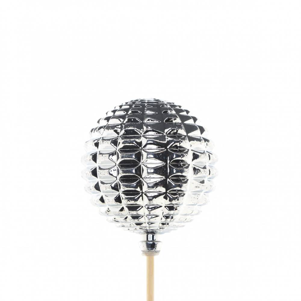 Kugel auf Stab Diaz silber L50cm 06cm