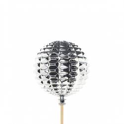 Kugel auf Stab Diaz silber L50cm 06cm