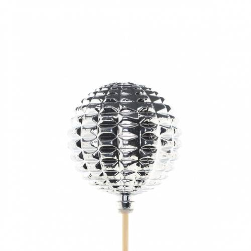 Kugel auf Stab Diaz silber L50cm 06cm