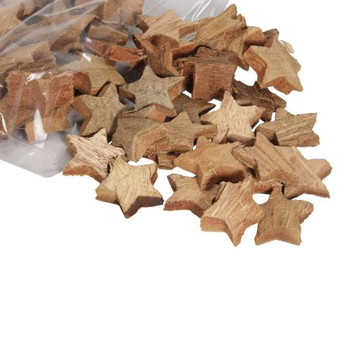 Kokosnuss Stern natur D03cm 50st
