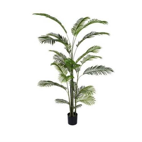 Seiden Areca grün D120cm H220cm