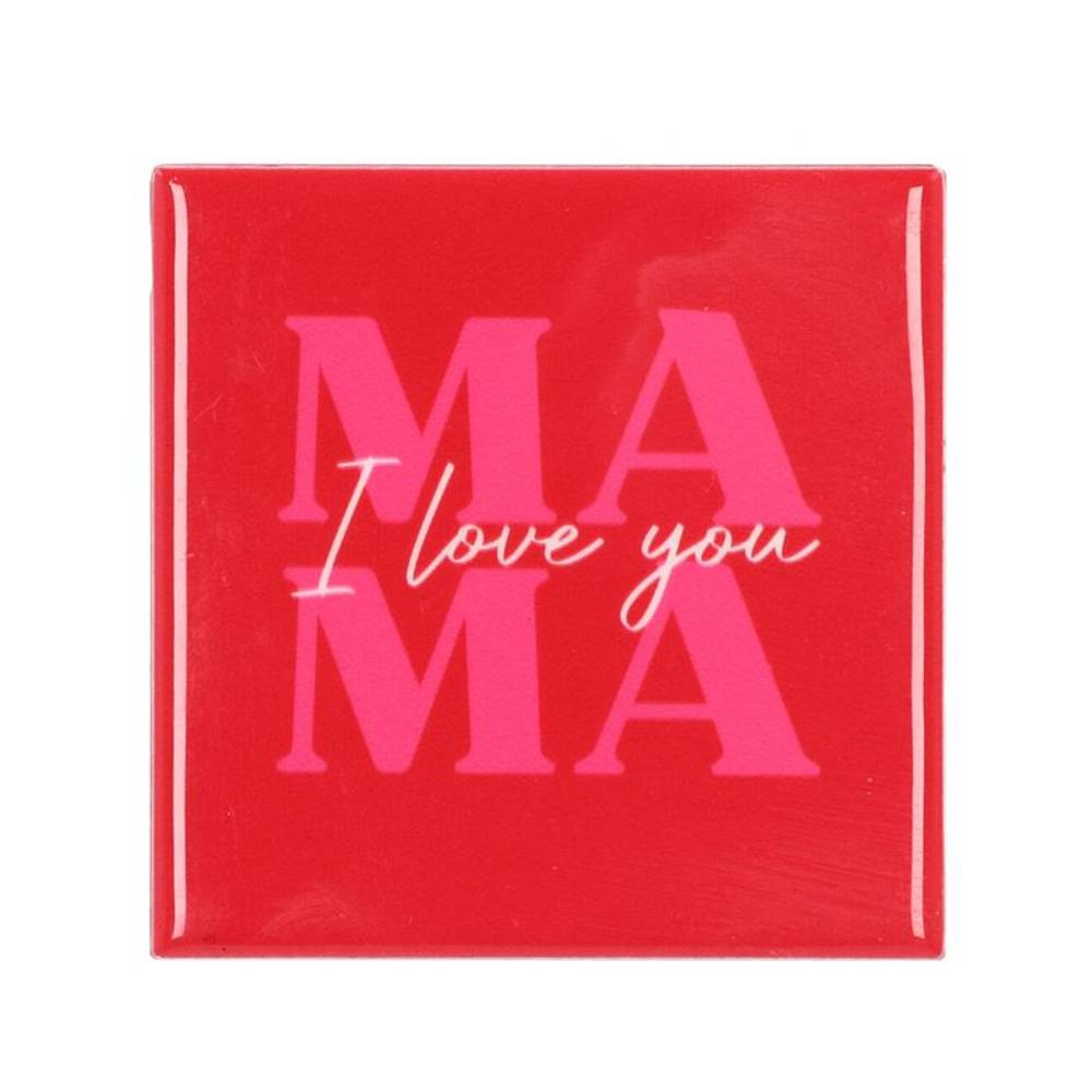 Fliese Mama rot 10x10x01cm