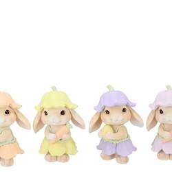 Hase Mimi mix pastel 10x08x13cm