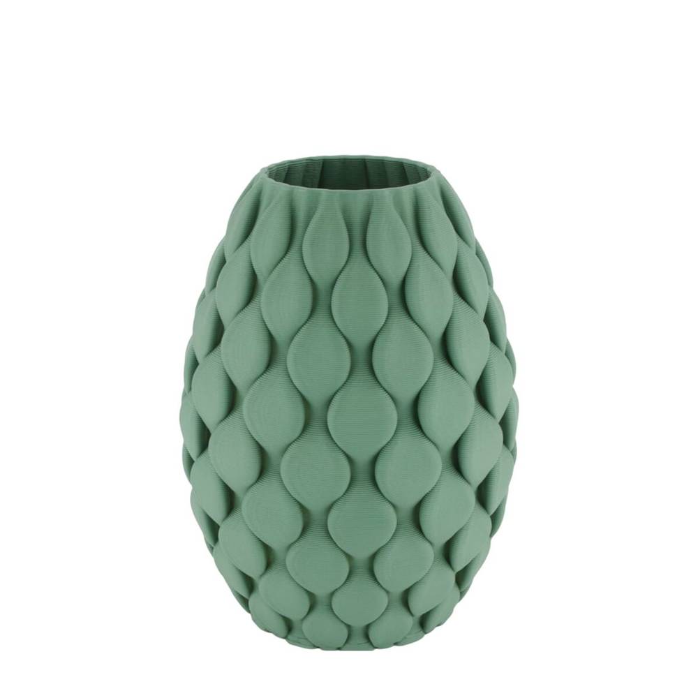 3D Vase grün D18cm H25cm