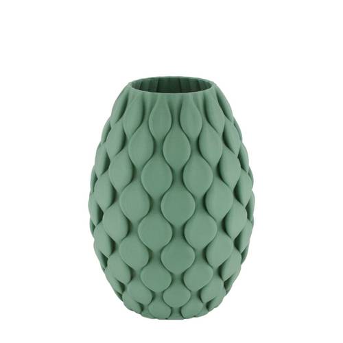 3D Vase grün D18cm H25cm