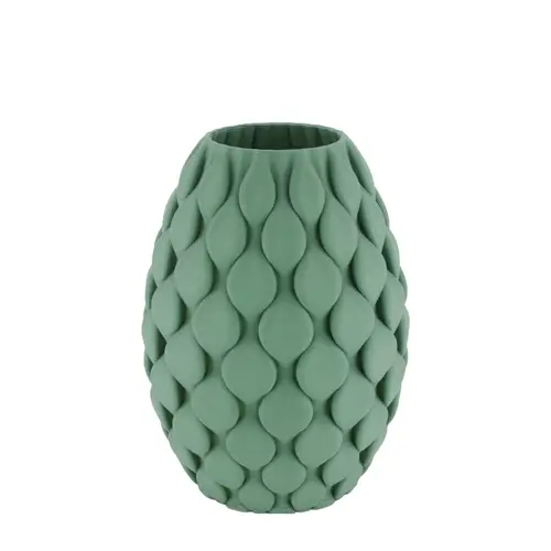 3D Vase grün D18cm H25cm