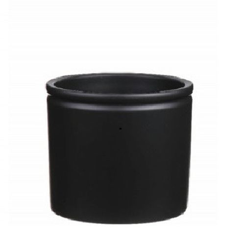 Keramik Orchidee Übertopf Lex schwrz D14cm H13cm