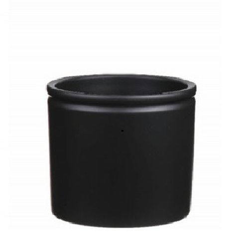 Keramik Orchidee Übertopf Lex schwrz D14cm H13cm