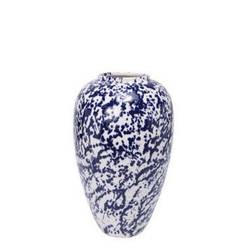 Keramik Vase Kalamos blau D23cm H38cm