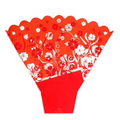 Tüte Sereno dunkel rot 50x55x14cm x50