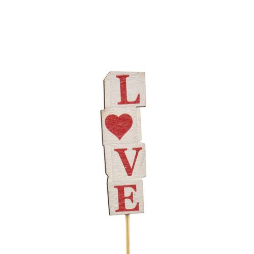 Love boxes rot L12cm D08.5cm