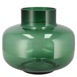 Glas Vase Filou dunkel grün D30cm H25cm