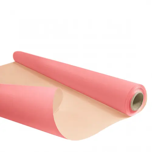 Papier Rolle 80cm Kraft Duo rosa 40m