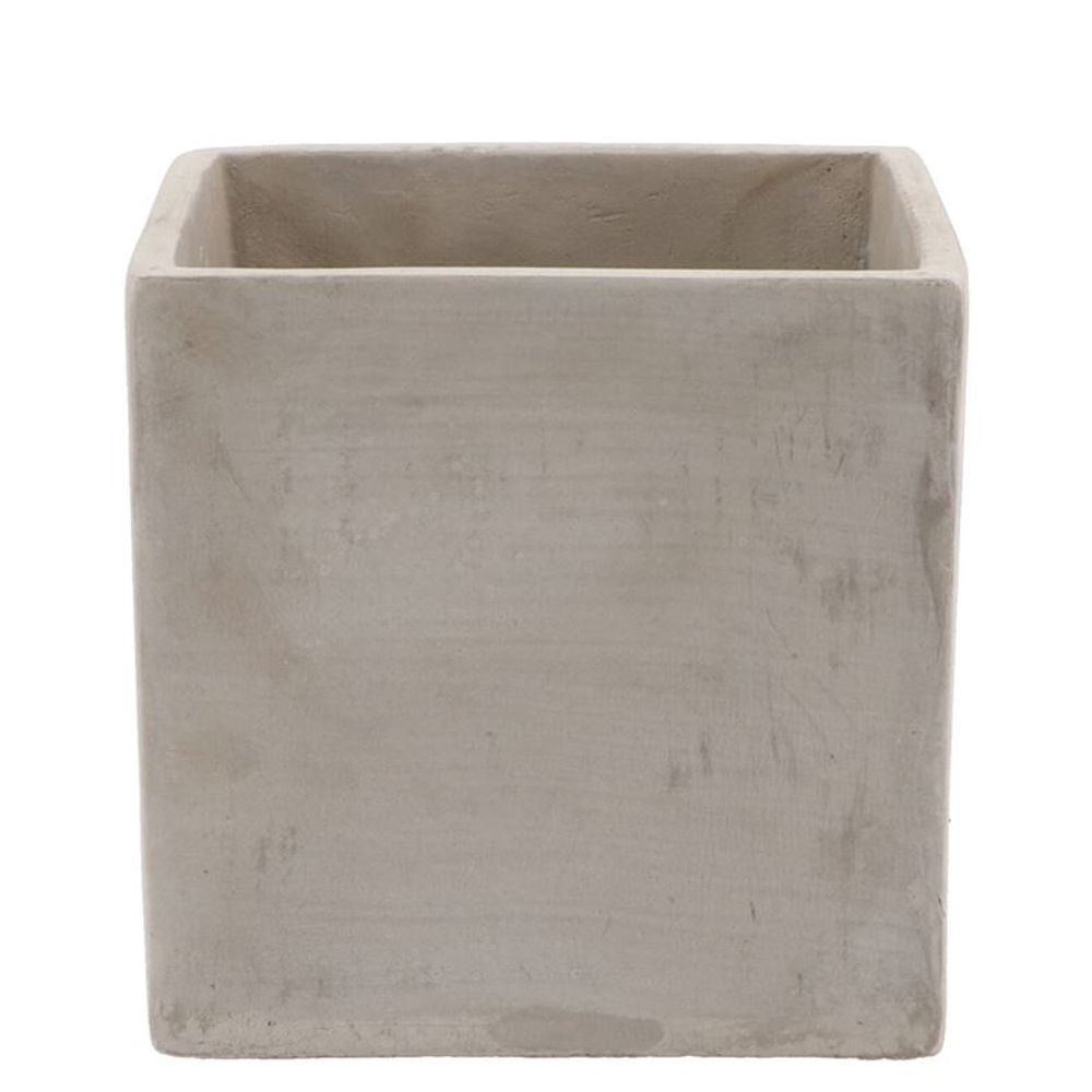 Beton Übertopf viereck 15x15x15cm