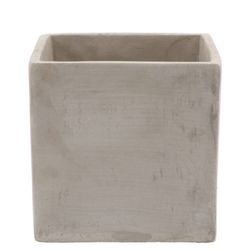 Beton Übertopf viereck 15x15x15cm