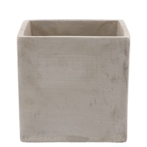 Beton Übertopf viereck 15x15x15cm
