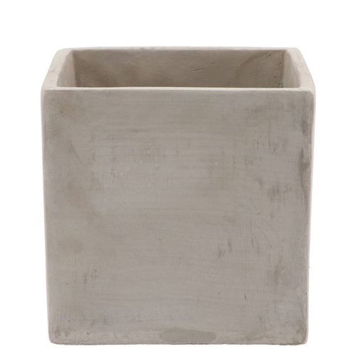 Beton Übertopf viereck 15x15x15cm