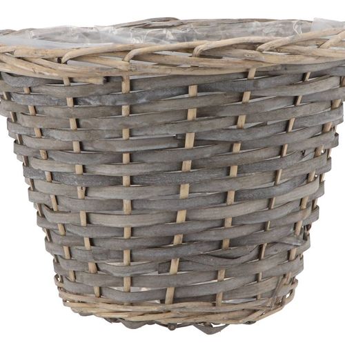 Korb Rund grau D30cm H23cm