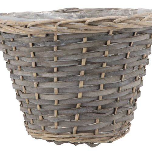Korb Rund grau D30cm H23cm